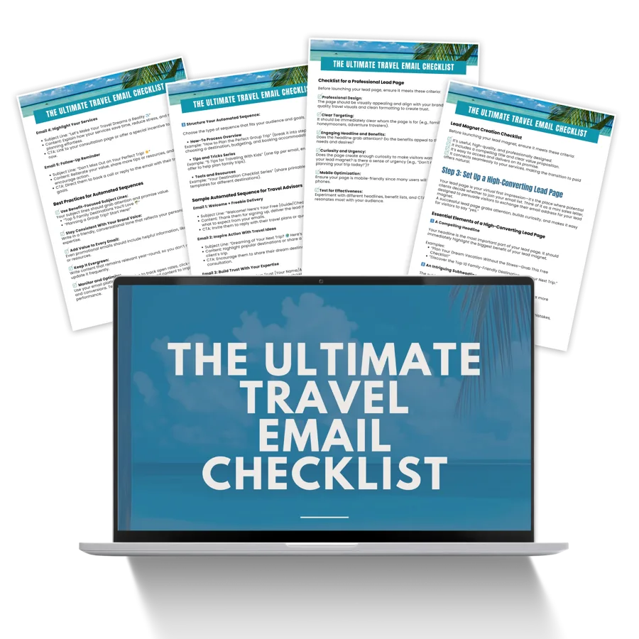 The Ultimate Travel Email Checklist